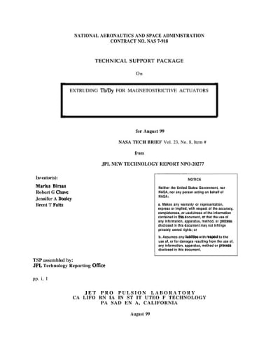 Document cover