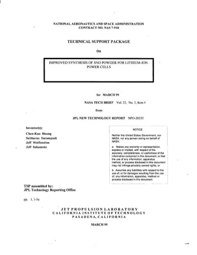 Document cover