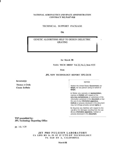 Document cover