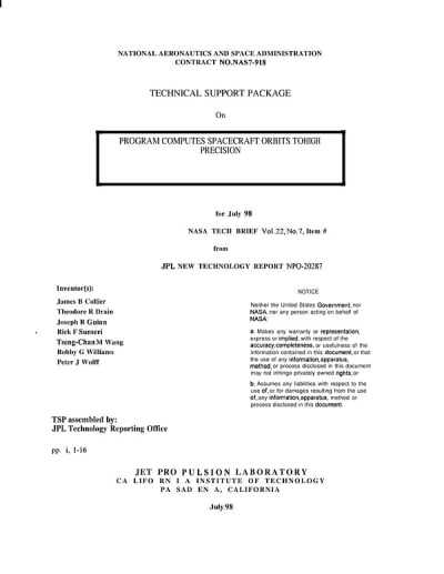 Document cover