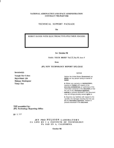 Document cover