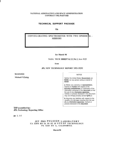 Document cover