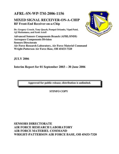 Document cover