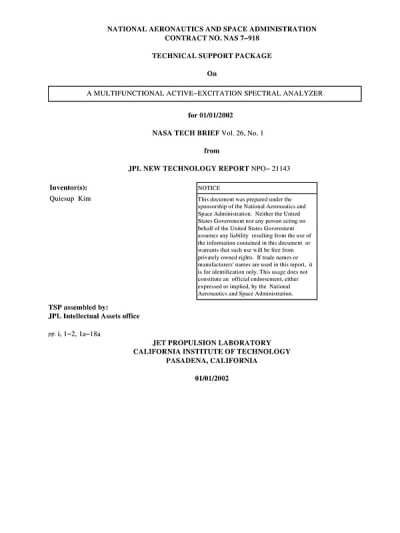 Document cover