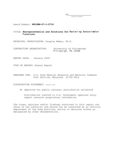 Document cover