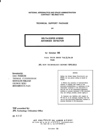 Document cover
