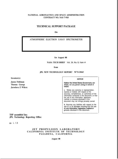 Document cover