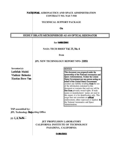 Document cover