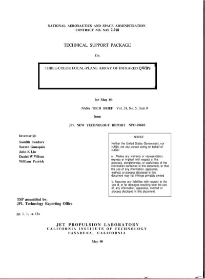 Document cover