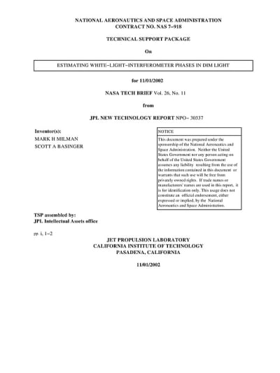 Document cover