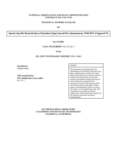 Document cover