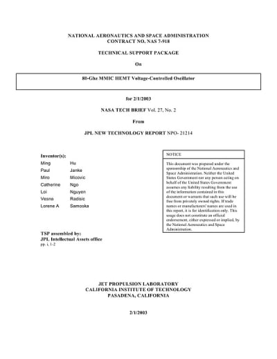 Document cover