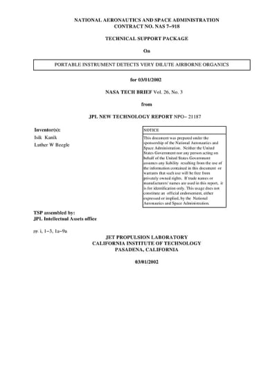 Document cover
