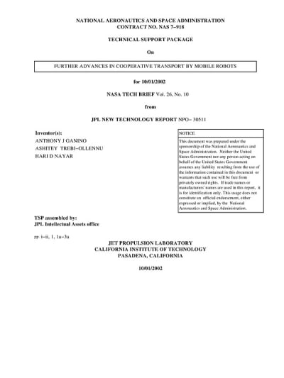 Document cover