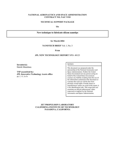 Document cover