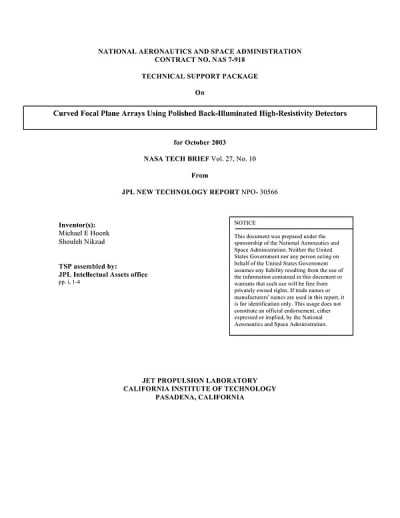 Document cover