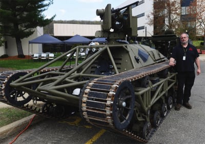 BAE Black Knight Tank: Unmanned Ground Vehicle