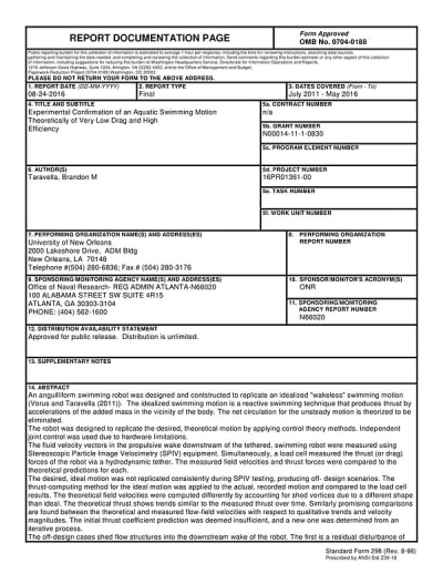 Document cover