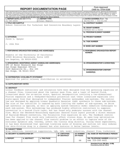 Document cover