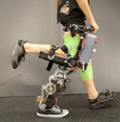 Adventures with a robotic leg brace