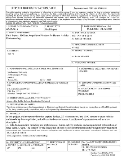 Document cover