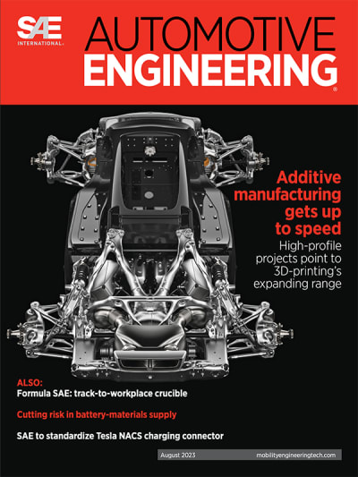Automotive Engineering August 2023 Mobility Engineering Technology