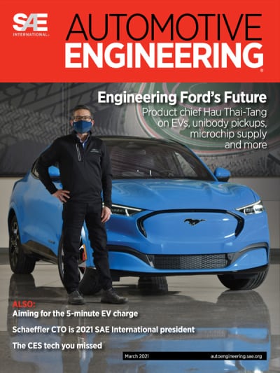 Automotive Engineering March 2021 Mobility Engineering Technology