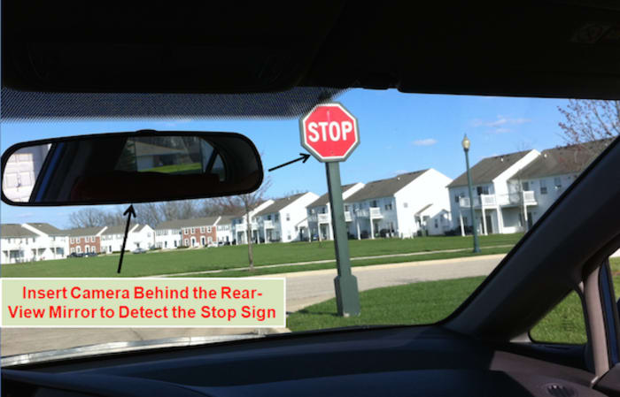 Traffic Red Light And Stop Sign Detection Camera For Preventing Side 