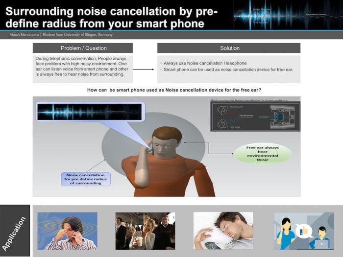 Surrounding Noise Cancellation With Pre 