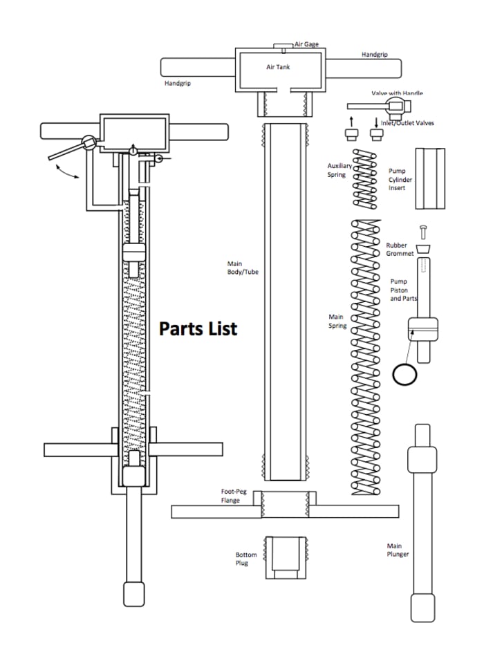 Pneumatic pogo cheap stick