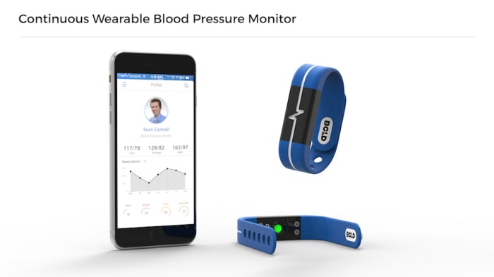 continuous monitoring of blood pressure