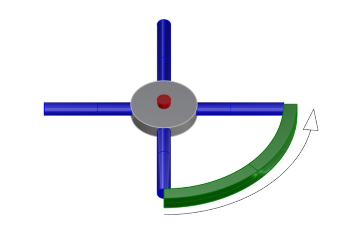 Circle-Arc Stator Electric Machine, Motor or Generator