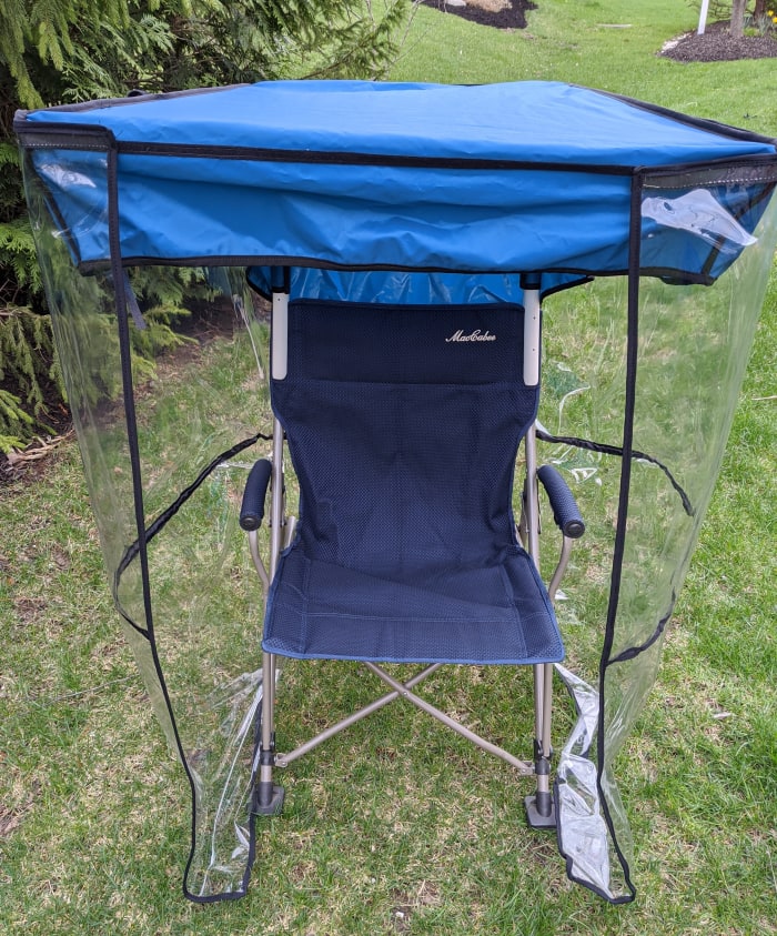 Portable Chair Shade Device