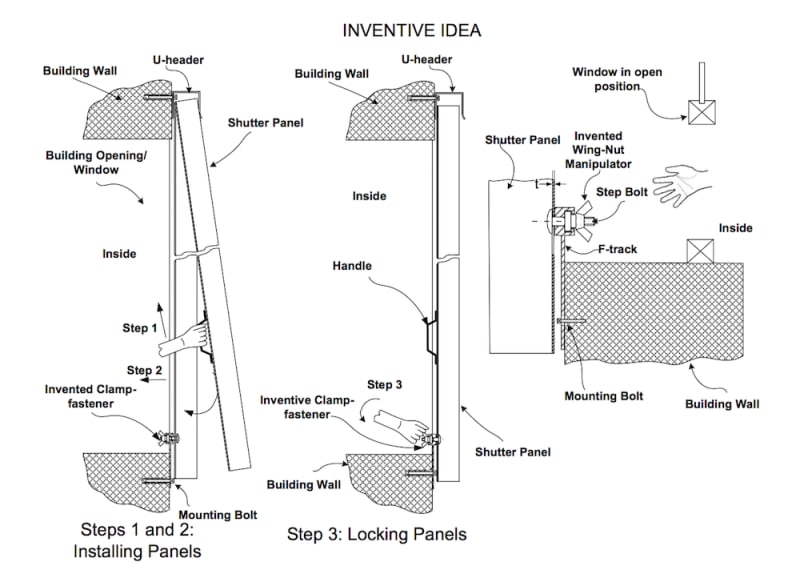 Safe Hurricane Shutter System
