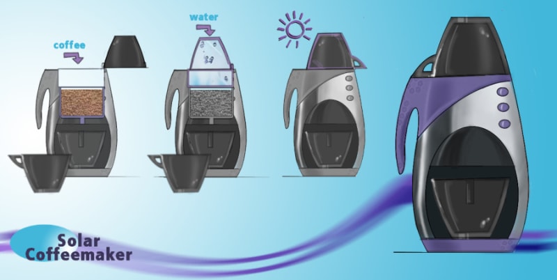 Solar coffee maker 2025