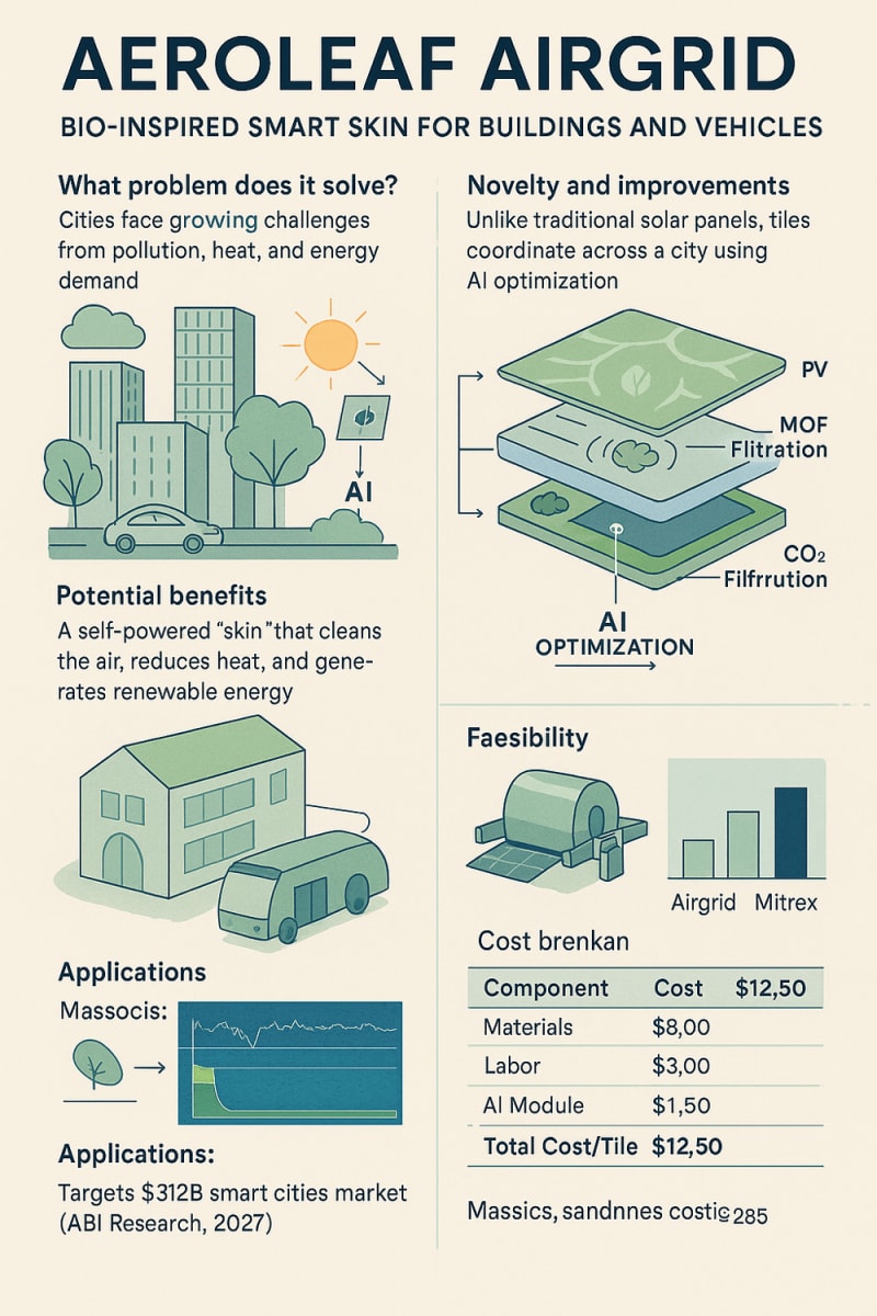 AEROLEAF AIRGRID: Adaptive Urban Environmental Mesh - Create the Future