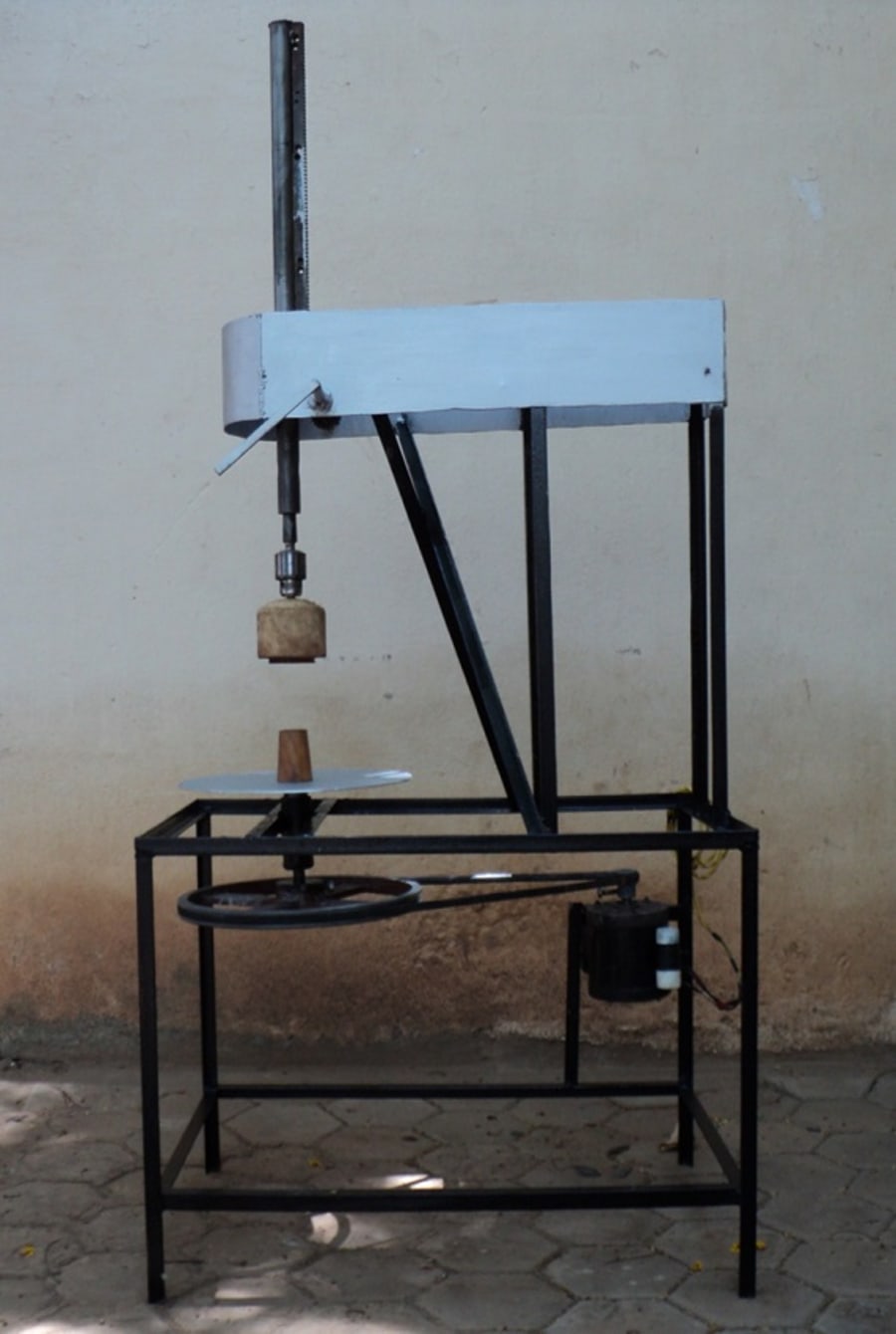 Mechanised Mud tumbler Maker