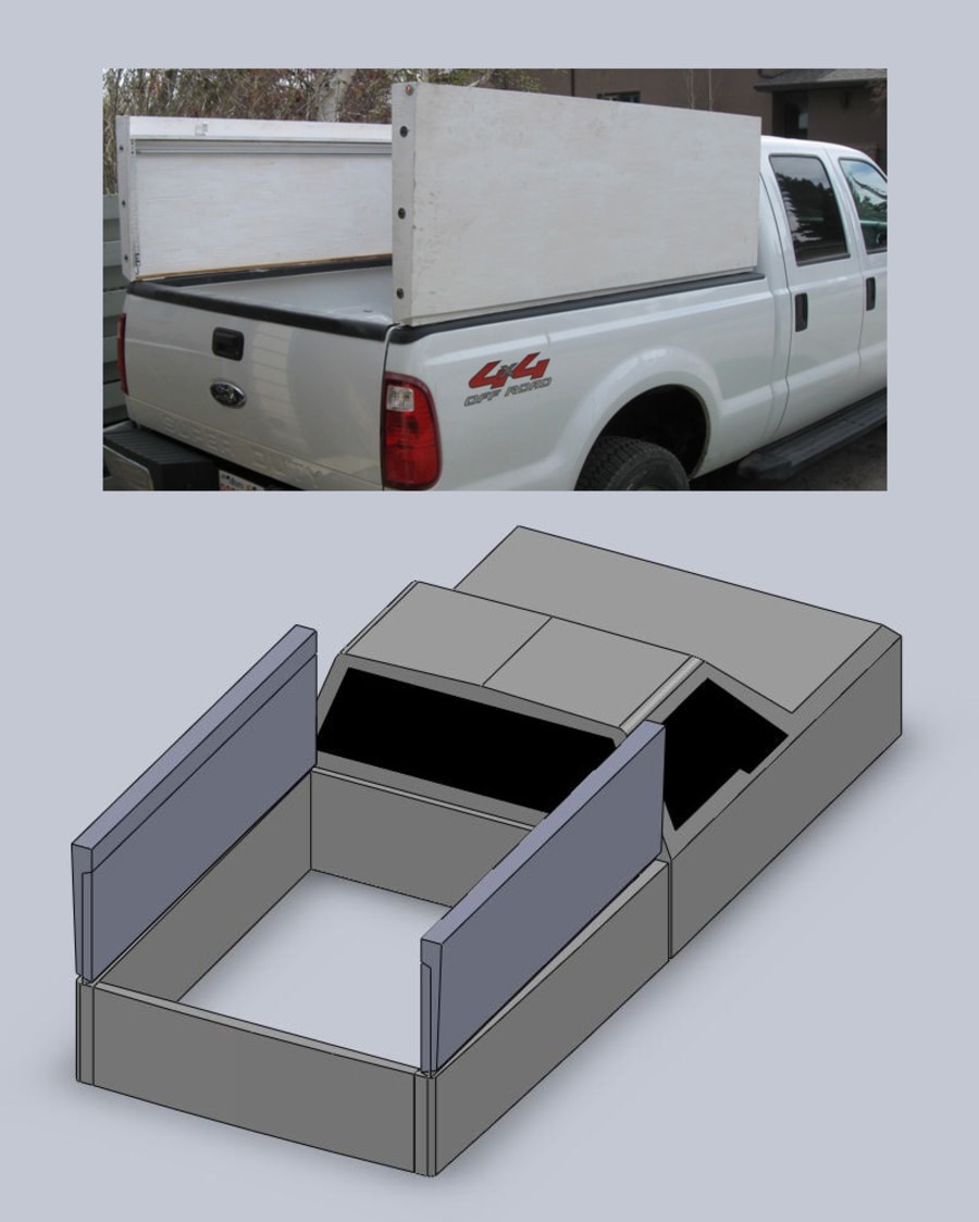 Transformation Truck Box Cover
