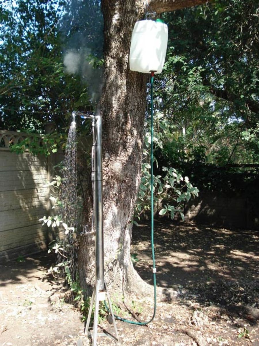 Portable Outdoor Hot Shower