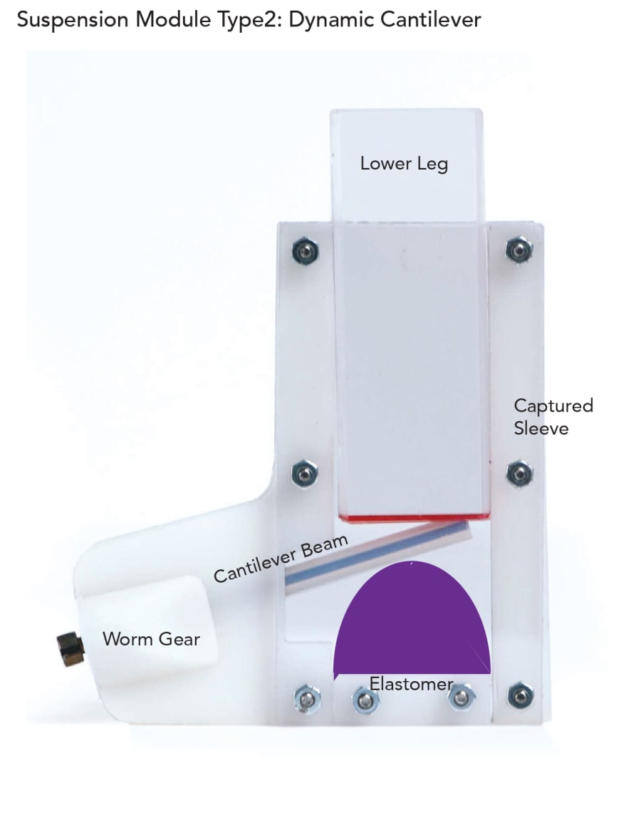 Selectable Suspension Knee Braces