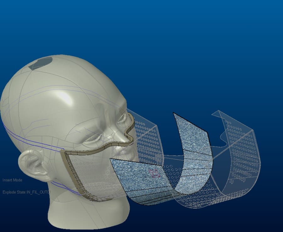 Double Thin Clear Layer Mask New Generation of N95 Mask