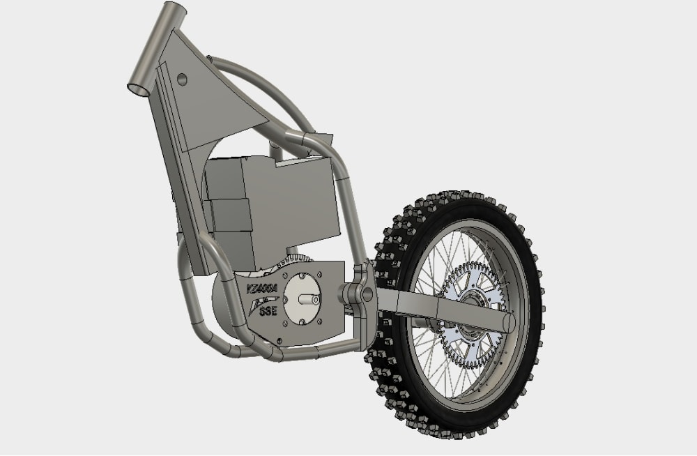 electric conversion kit for motorcycle