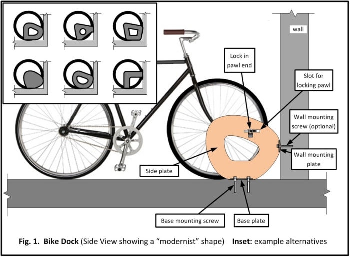 bike wall dock