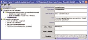 The Task Tutor Toolkit Authoring Tool edits scenarios