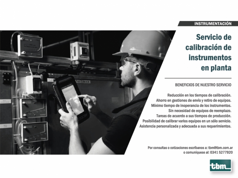 SERVICIO DE CALIBRACIÓN EN PLANTA