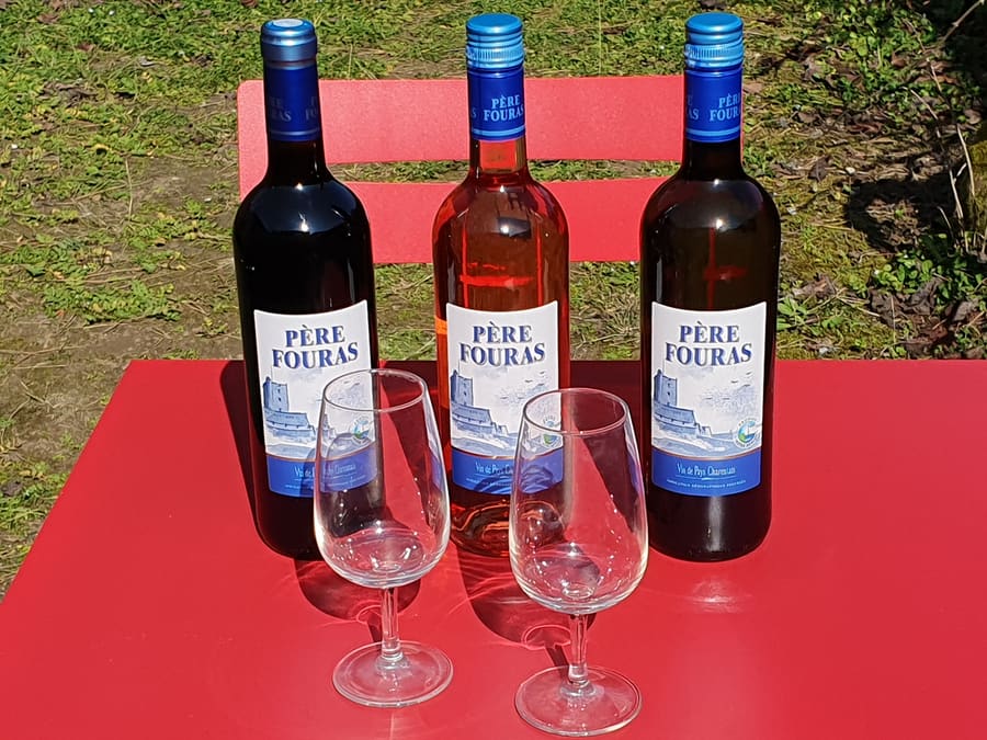 Bouteille de vin (blanc, rosé, rouge)