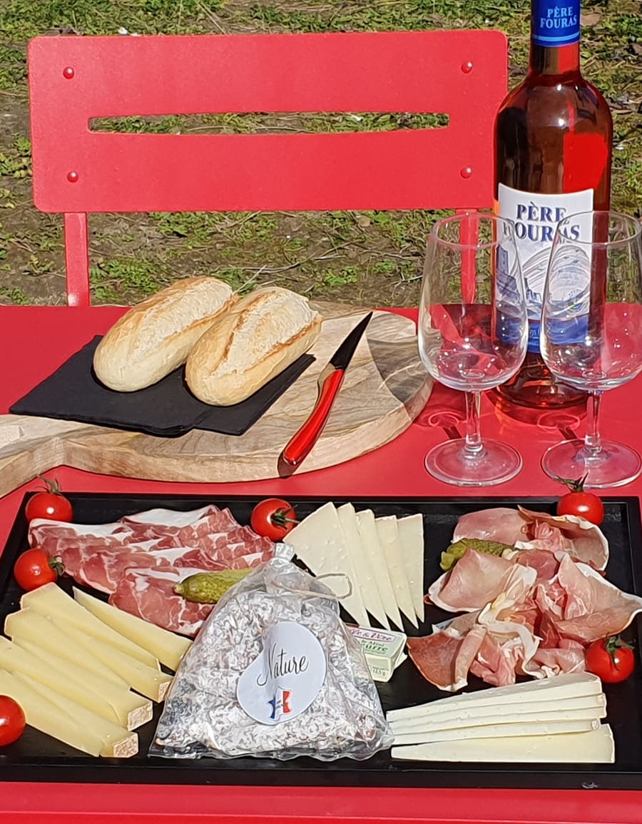 Plateau de charcuterie - fromage