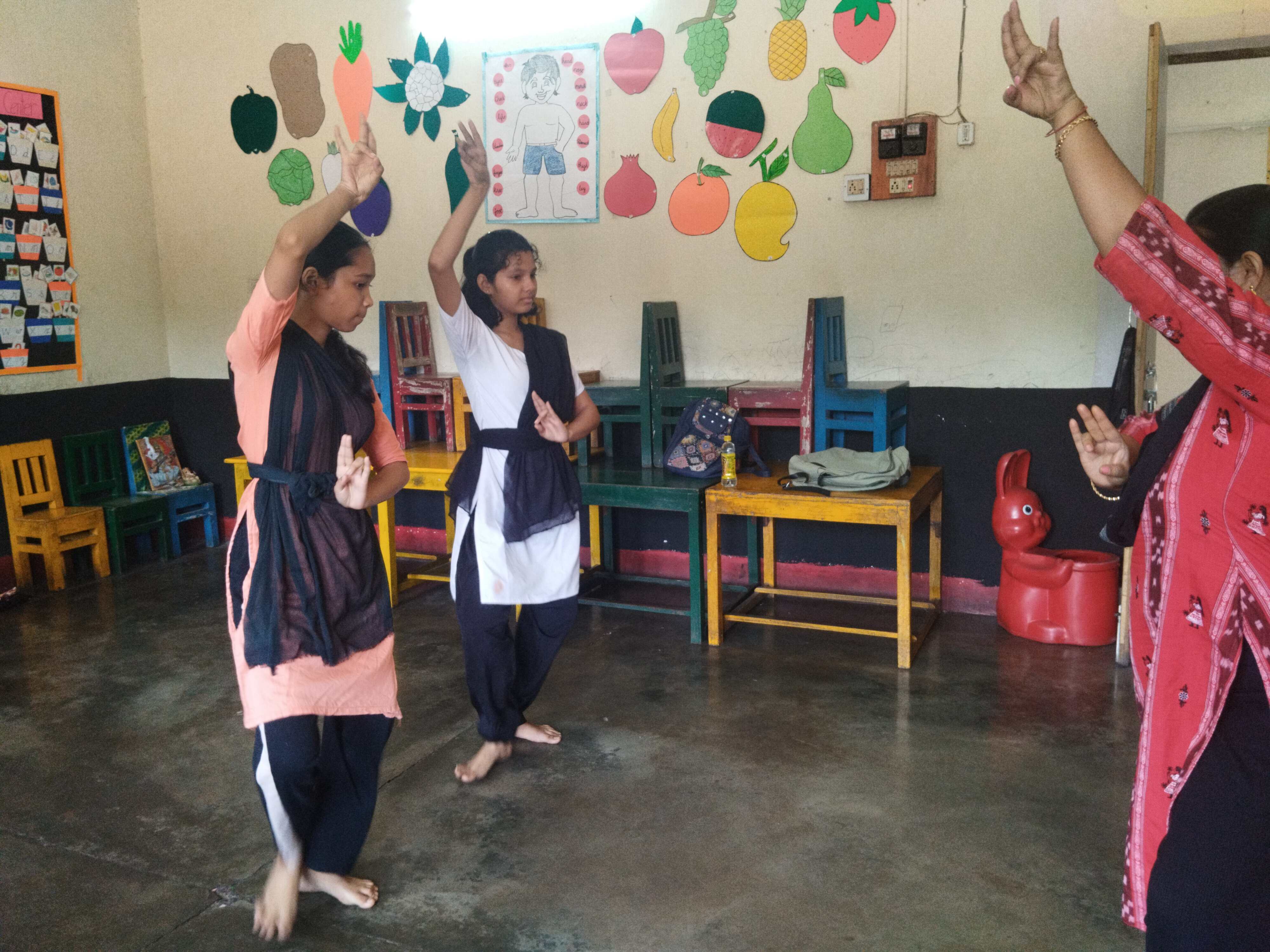 Dance class snapshot