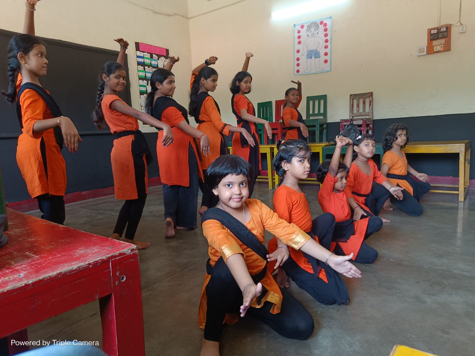 Dance class snapshot