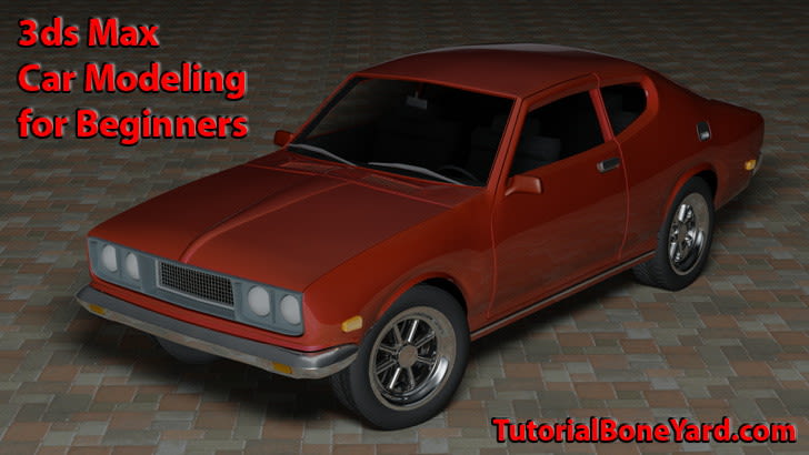3ds Max Car Modeling